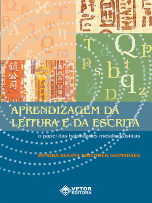 cover image of Aprendizagem da leitura e da escrita